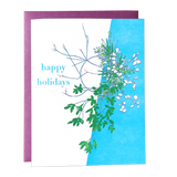 Modern Wreath Holiday Card