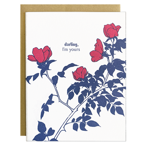 Wild Rose Darling Card